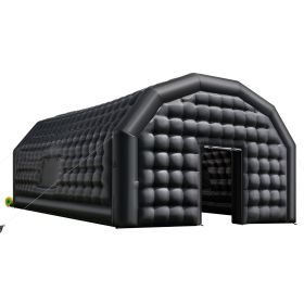 Inflatable Nightclub, 26.2 x 19.7 x 13.1 ft Inflatable Party Tent with 1100W Blower & Sandbag, Ventilated Blow up Night Club with 2 Windows