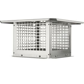 Chimney Cap, 12 x 12 inch, 304 Stainless Steel Fireplace Chimney Cover, Not Easily Toppled & Practical Accessories & Easy Installation