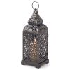 Vintage Moroccan Candle Lantern - Tower Design For Home Decor