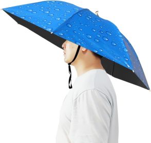 Umbrella Hat (Color: Water Drop Blue)