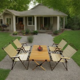 Multi-Function Foldable and Portable  , Indoor and outdoor universal ,Natural (size: small)